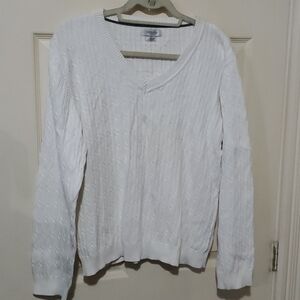 Ladies v neck sweater van heusen size xlarge